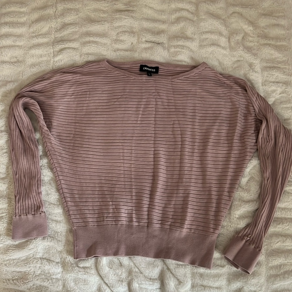 Express Blush dolman sleeve Sweater size Medium